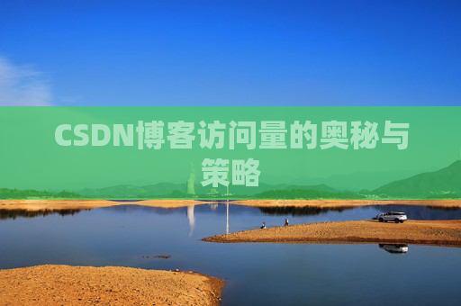 CSDN博客访问量的奥秘与策略 CSDN博客访问量的奥秘与策略